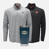 The McKenna 1/4 Zip Long Sleeve Tech Shirt Pack
