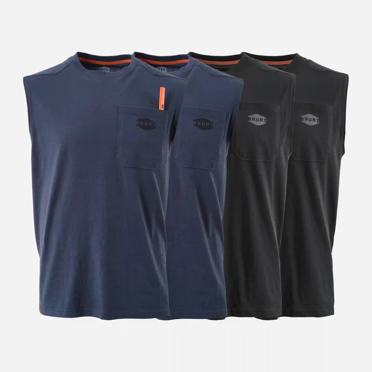 The Martin Sleeveless Pocket Tee Pack