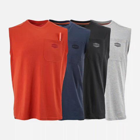 The Martin Sleeveless Pocket Tee Pack