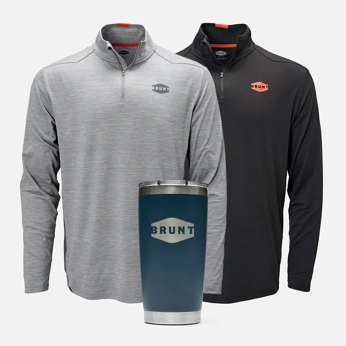 The McKenna 1/4 Zip Long Sleeve Tech Shirt Pack